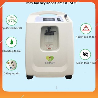 Máy Tạo Oxy Oxygen Concentrator iMediCare OC 5LH