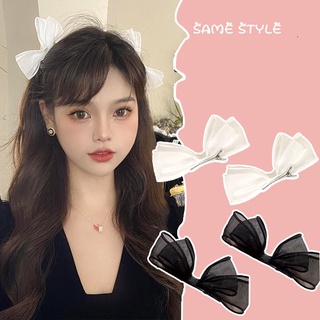 Kẹp Tóc Nơ Lưới ❤️ Kẹp Tóc JISOO Tiểu Thư |  Yong by Yong