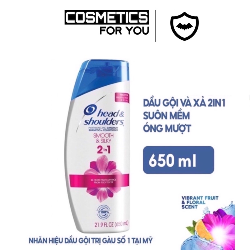 [HÀNG MỸ - USA] Dầu gội và xã 2IN1 Head&amp;Shoulders 700ml