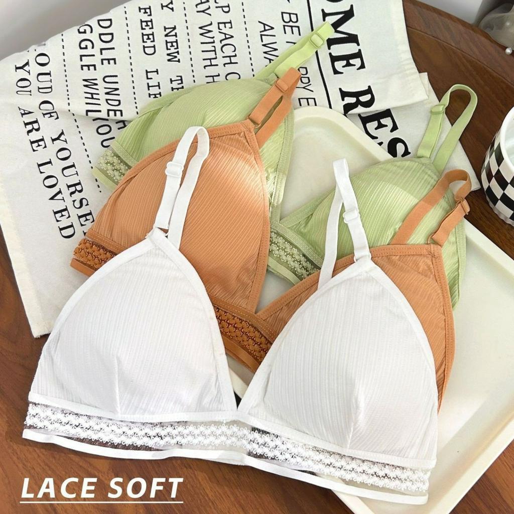 Áo bra nữ ren - Áo ngực nữ không gọng mảnh mút mỏng thông hơi sexy quyến rũ Bellar B3816
