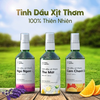 Xịt thơm phòng, quần áotinh dầu thiên nhiên 3 tầng hương heny garden - ảnh sản phẩm 3