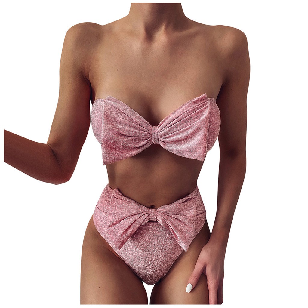 Bikini Phối Nơ Thiết Kế Nâng Ngực Cho Nữ | BigBuy360 - bigbuy360.vn