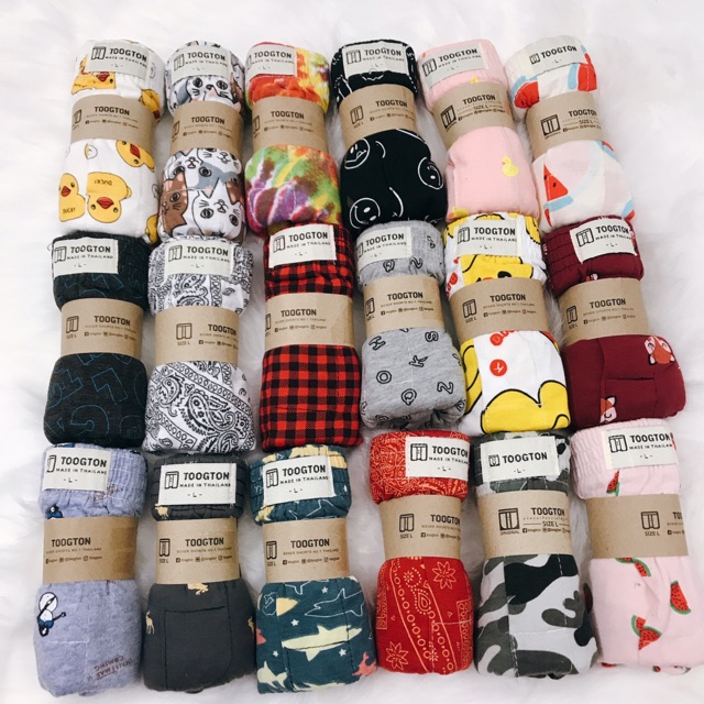 Quần boxer Thái nam nữ họa tiết dễ thương ảnh thật 100% | BigBuy360 - bigbuy360.vn