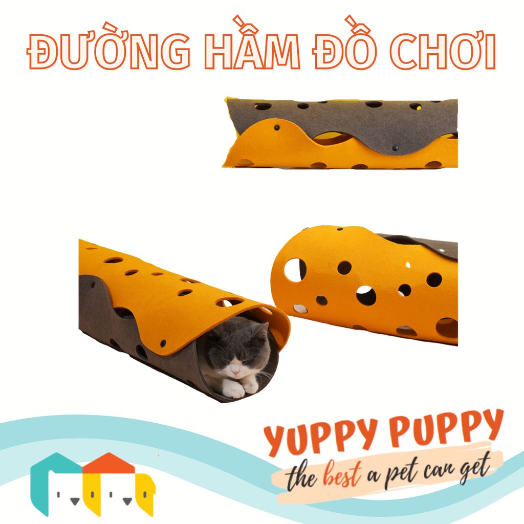 Zeze Đường hầm đồ chơi cho mèo