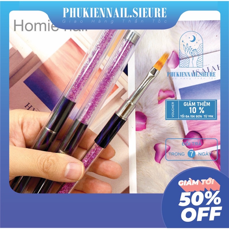 Cọ Ombre thân đá cao cấp [Dụng cụ móng tay]