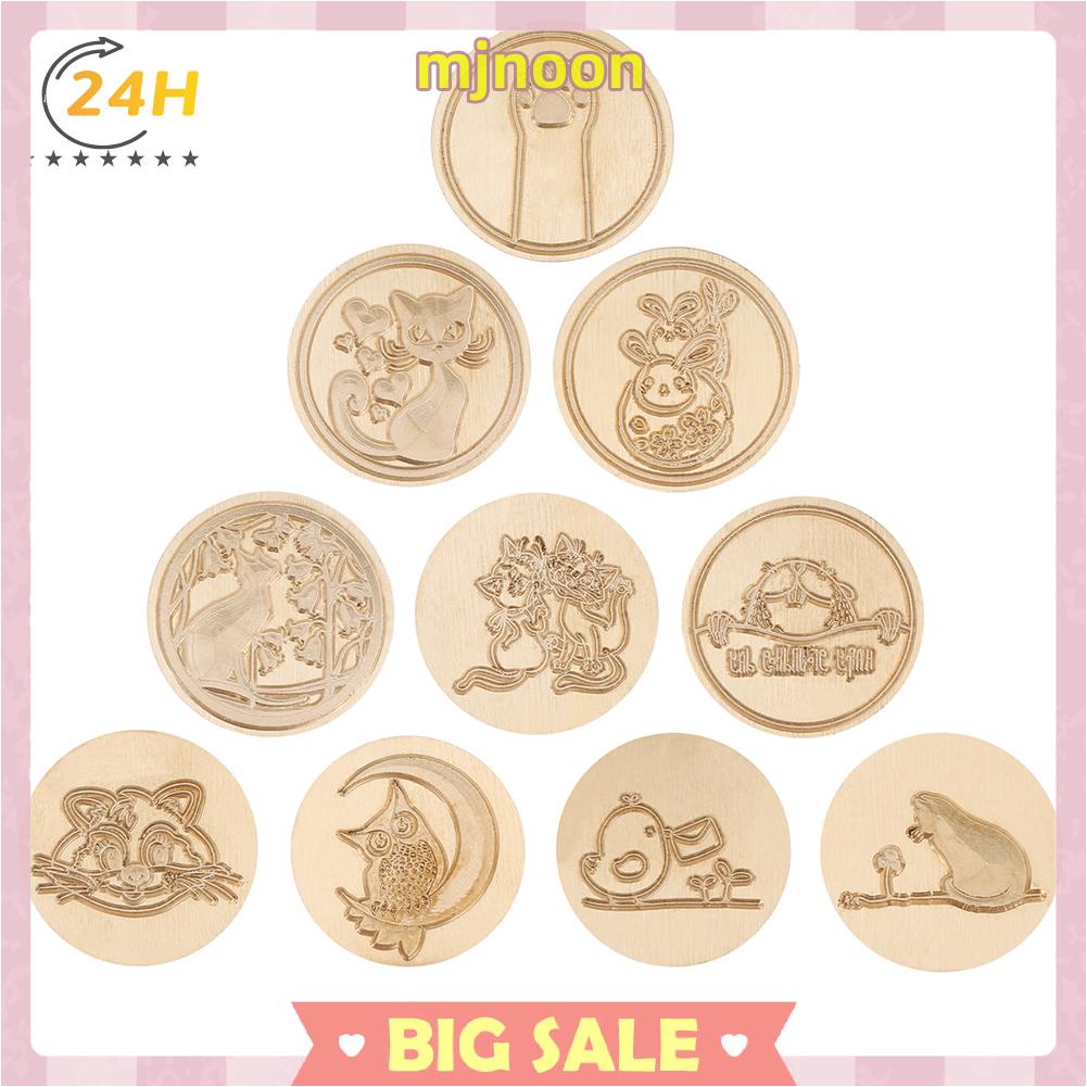Đầu con dấu sáp niêm phong bằng đồng hình động vật 25mm