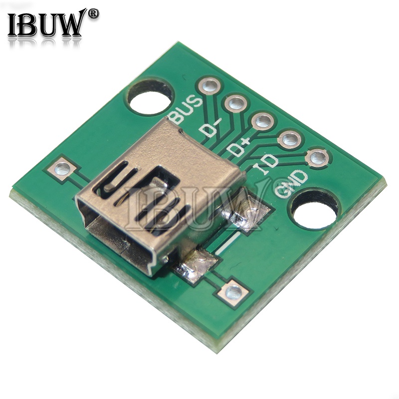 Bộ 5 Bảng Mạch Chuyển Đổi Micro USB A Male USB 2.0 3.0 A Female Sang DIP PCB
