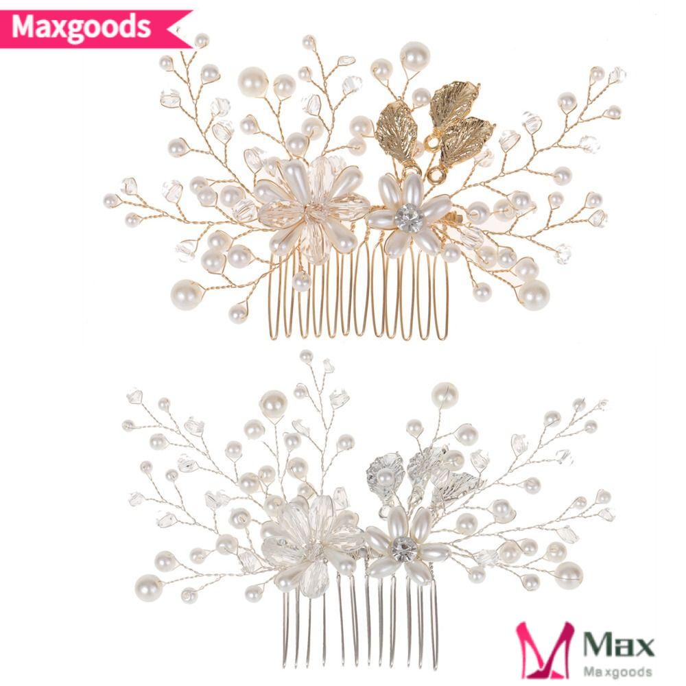 Lược Cài Tóc Thiết Kế Đẹp Mắt Cho Đám Cưới|Cài Tóc Cô Dâu Hình Lá