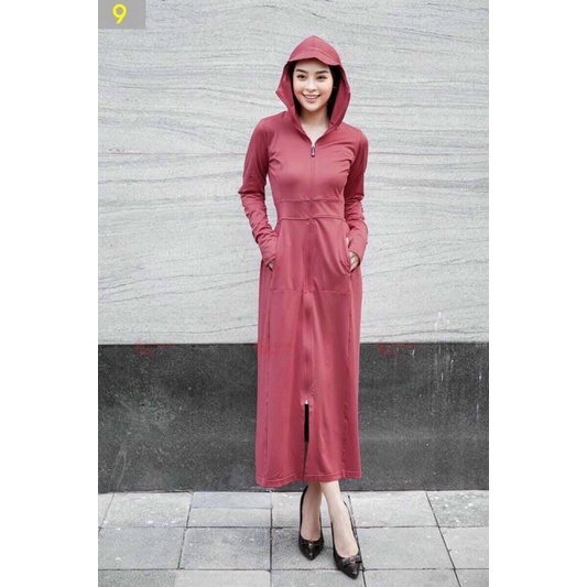 Áo chống nắng nữ toàn thân 2 lớp | BigBuy360 - bigbuy360.vn