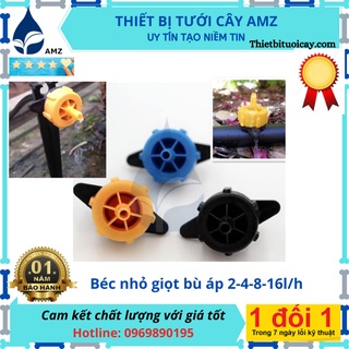 Béc nhỏ giọt bù áp 2-4-8-16l/h - béc tưới gốc - chậu cây