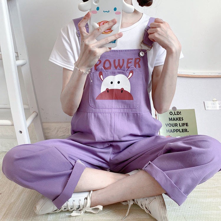 [ORDER TMALL 148 ] Yếm Bò Sữa Power Cute 3 Màu