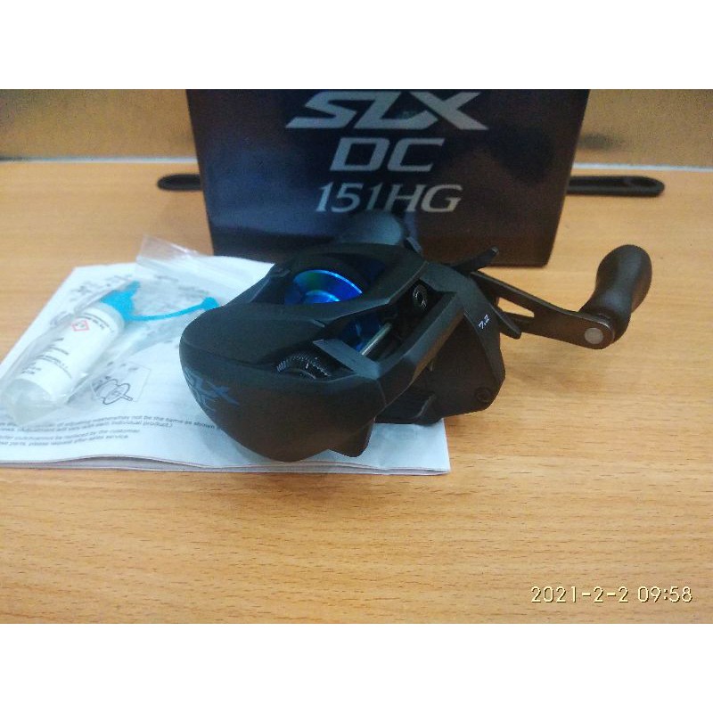 Máy Câu Cá Shimano SLX DC 151HG - Máy Ngang - Tay Trái