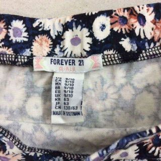 Quần legging f21 7/8, 9/10, 11/12y