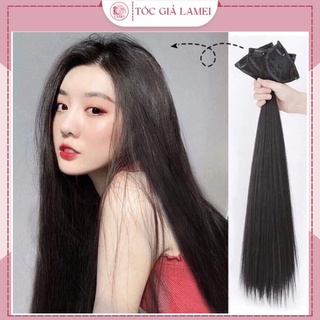 Set 3 kẹp dải thẳng dài hàng cao cấp lắm phồng tóc dầy tóc