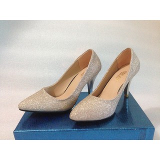 Giầy cao gót nữ Ánh Vàng Kim 7cm