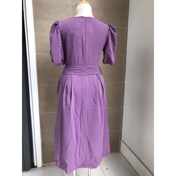 Đầm Ted baker nút phía trước xuất dư xịn