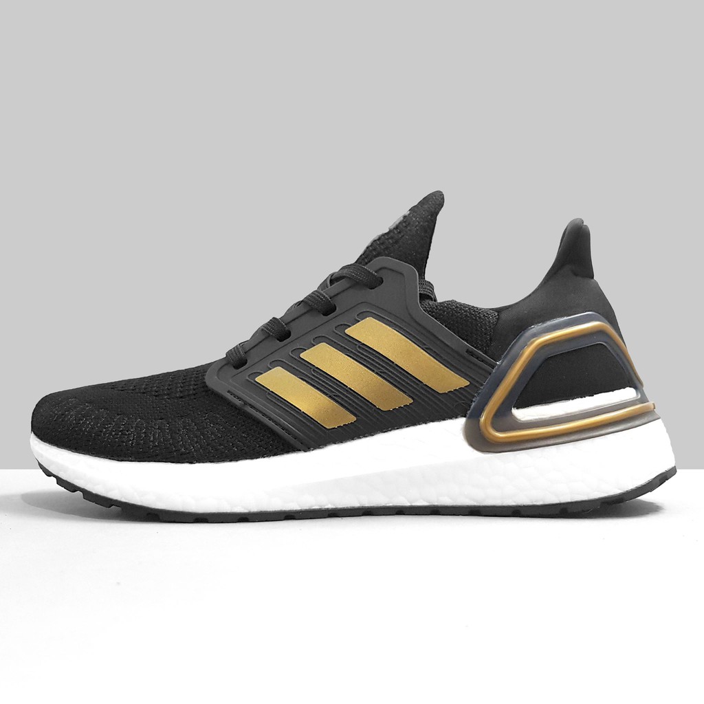 Giày AdIdas Ultra 20 Đen Sọc vàng [Chuẩn - Fullbox - Hình Ảnh thực]