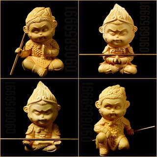 Tượng Tôn Ngộ Không,Tề Thiên Đại Thánh - Gỗ Hoàng Dương