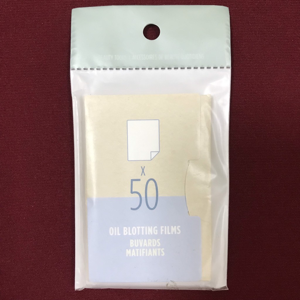 [SALE] [CAM KẾT 100% CHÍNH HÃNG] Giấy thấm dầu OIL BLOTTING FILMS Hàn Quốc 50 miếng | BigBuy360 - bigbuy360.vn