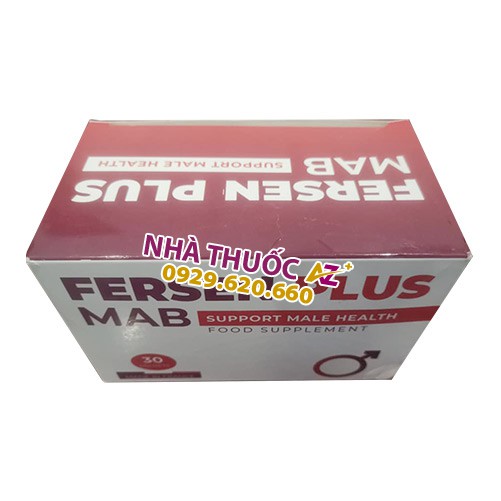 FERSEN PLUS MAB hộp 30 gói sản phẩm hàng đầu trong chăm sóc sức khỏe sinh sản