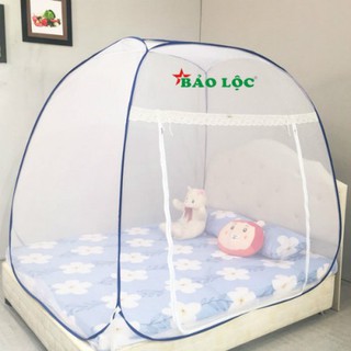 Màn Chụp Đỉnh vuông Loại 2 Cửa Tự Bung Bảo Lộc Chính Hãng !!! Mùng Chụp Bảo Lộc