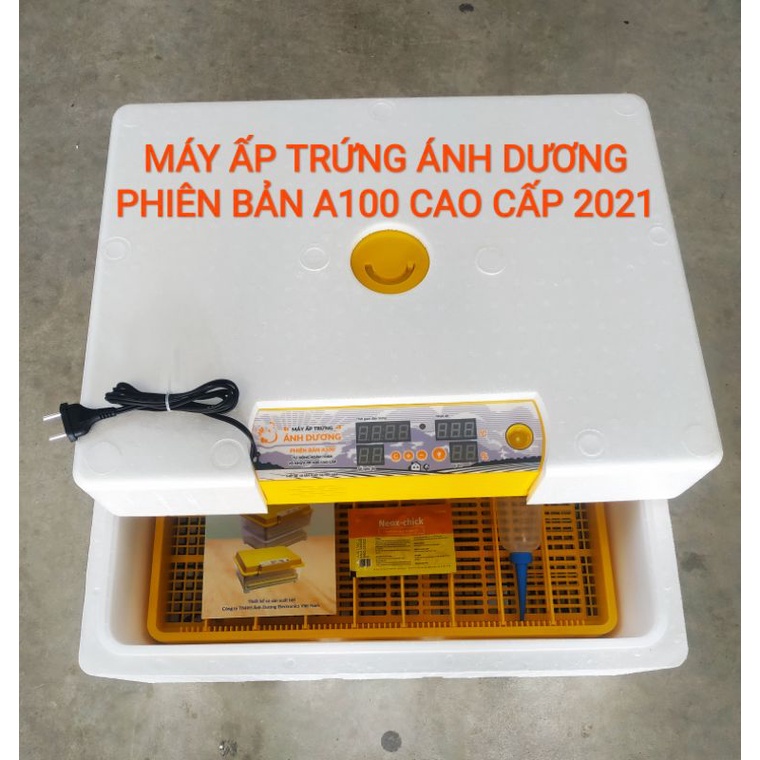 Máy Ấp Trứng Ánh Dương A100 Khay Đảo Đa Năng Tỉ lệ nở cao