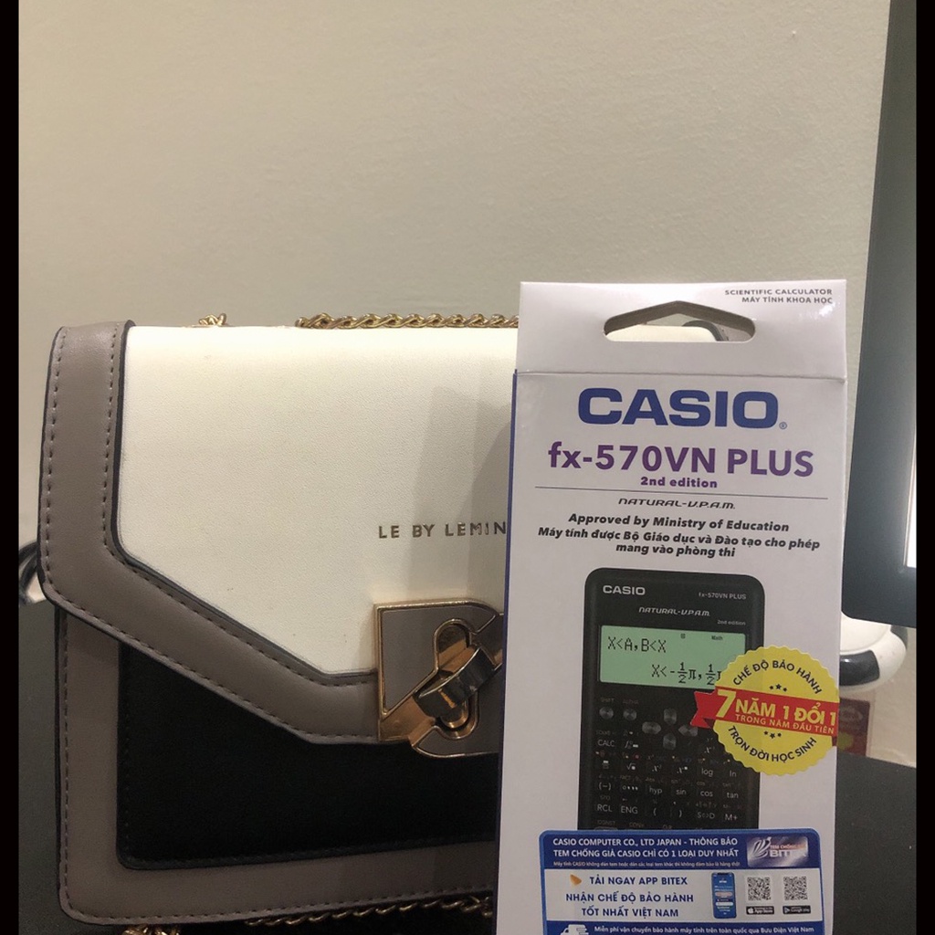Máy Tính Casio FX-570VN Plus New  - 453 Tính Năng - Bảo Hành 7 Năm