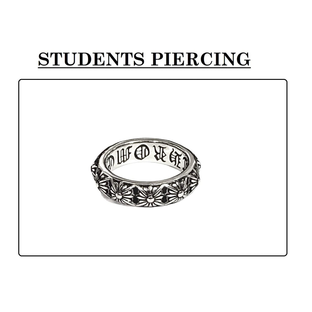 NHẪN CHROMEHEARTS UNISEX CÁ TÍNH - NHẪN THÉP 316L CAO CẤP KHÔNG HAN GỈ