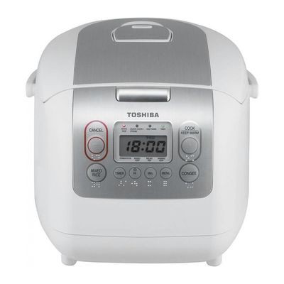 Nồi cơm điện tử Toshiba 1.8 lít RC-18NMFVN(WT) - Hàng trưng bày - Bảo hành 12 tháng