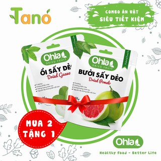 Combo trái cây sấy dẻo bưởi ổi Ohla