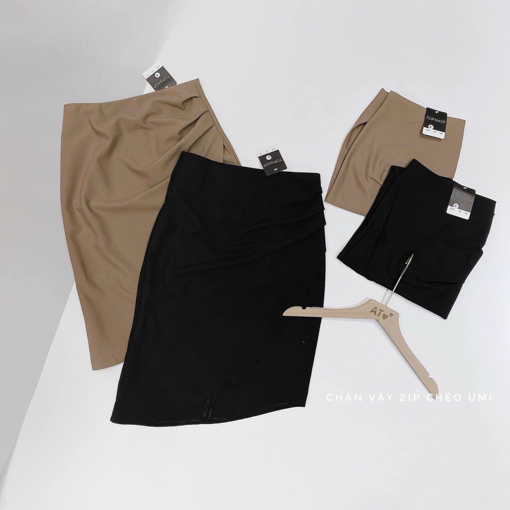 Chân váy nữ bút chì công sở dáng dài ôm sát co giãn lịch sự sang trọng Okella CV010