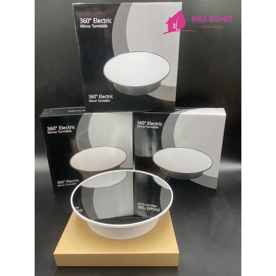 Đế Xoay 360 Độ CHụp Ảnh, Trưng Bày Sản Phẩm Sạc USB Cao Cấp Đa Năng - DHA HOMIE