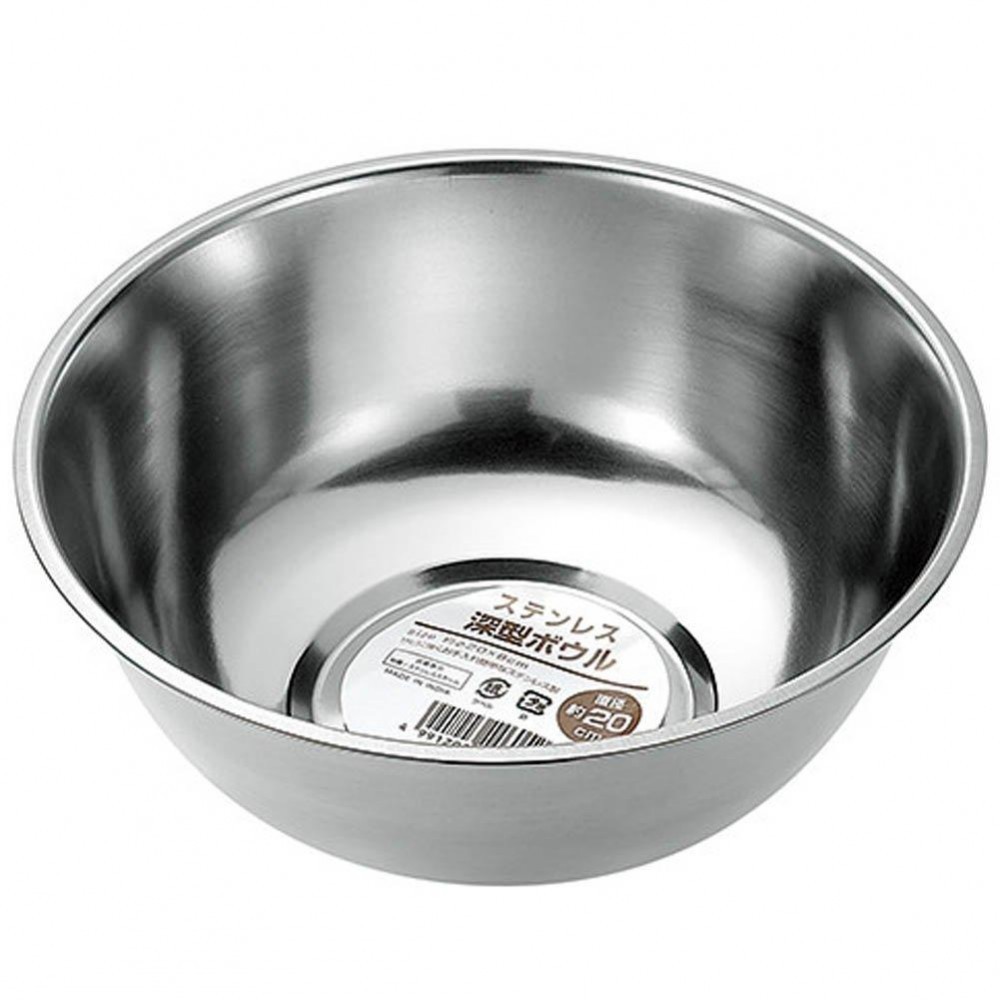 Tô đựng thực phẩm bằng inox 18cm, 20cm, 21cm Echo Nhật Bản