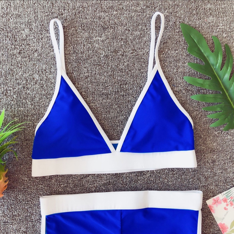 Set Bikini 2 Mảnh Cổ Chữ V Co Giãn Phong Cách Thể Thao Năng Động Gợi Cảm Với 3 Màu Tùy Chọn Cho Nữ | BigBuy360 - bigbuy360.vn