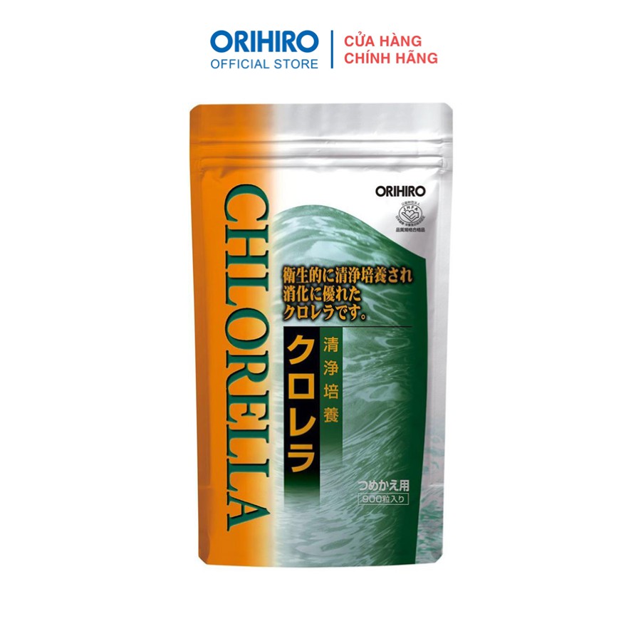 Tảo lục Chlorella hỗ trợ bảo vệ tim mạch Orihiro 900 viên