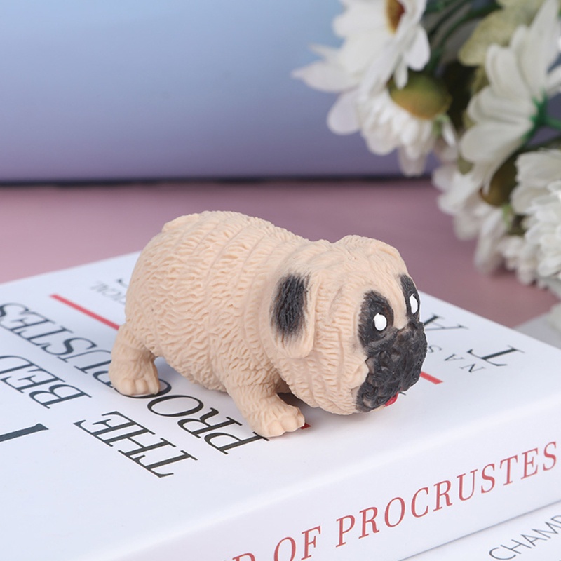 Đồ Chơi Bóp Tay Đàn Hồi Giảm Stress Hình Chú Chó Pug