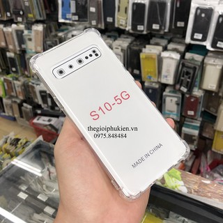 Ốp lưng dẻo trong chống sốc Samsung S10 5G, Samsung S10e