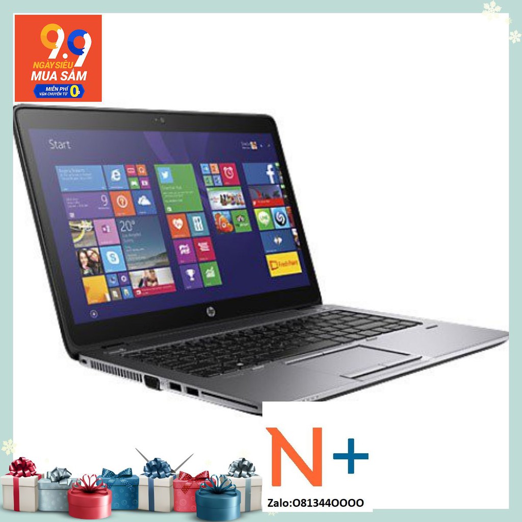 Laptop xách tay Elite 840 G1, CPU Core i5, RAM 4G, HDD 320GB
