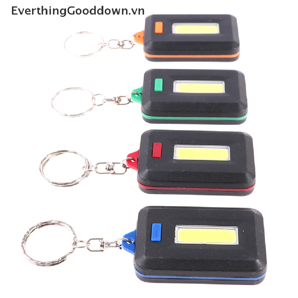 Everthinggood Đèn Pin LED COB 3 Chế Độ Kèm Móc Khóa Bỏ Túi Tiện Lợi