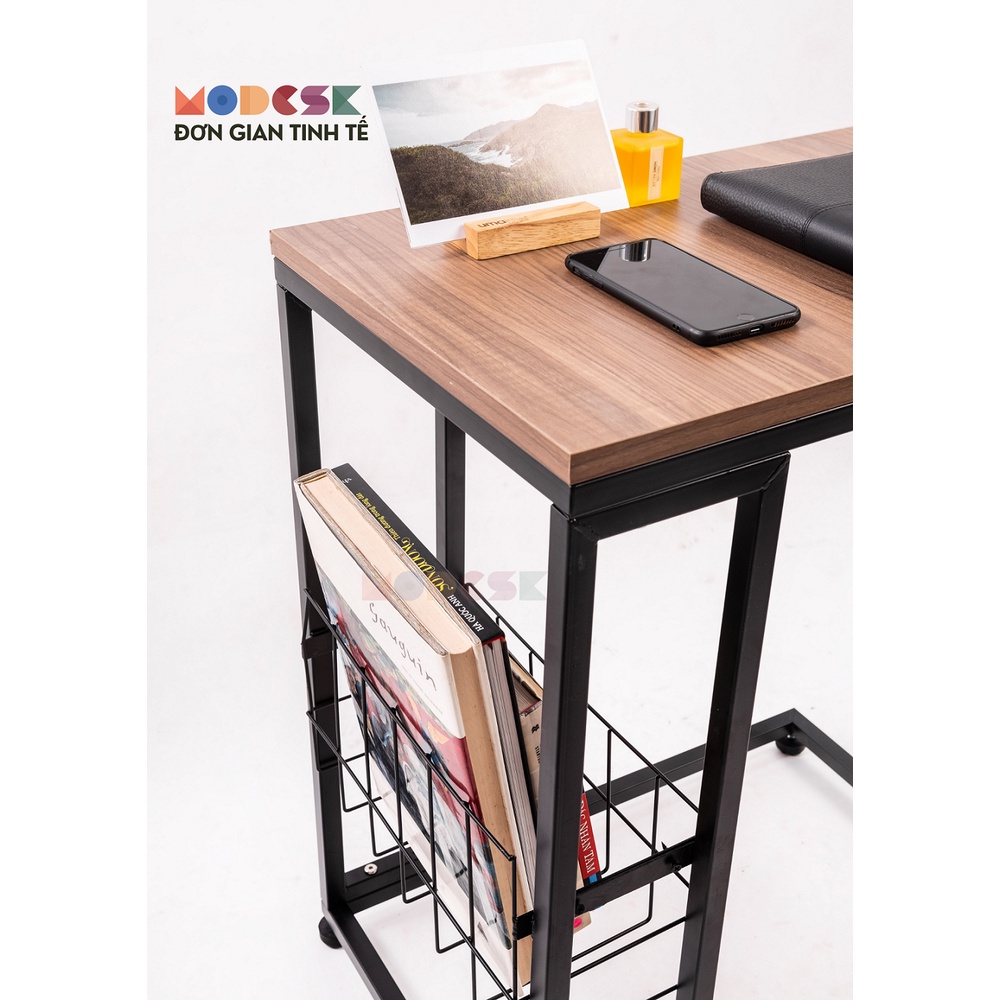 Bàn trà SOFA MODESK Chữ C khung sắt sơn tĩnh điện Chịu Lực Tốt Nội Thất Phòng Khách - Phòng Ngủ - Shop Thời Trang