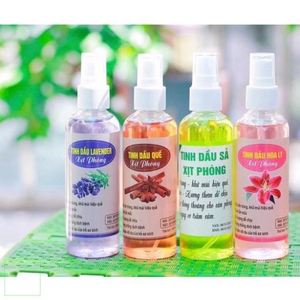 Tinh dầu Hương Lavender xịt phòng chai 100ml nguyên chất thơm ngát hàng xịn giá sỉ