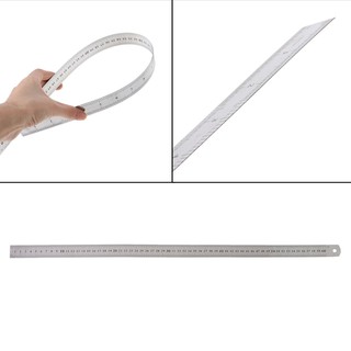Thước Đo Hai Mặt Bằng Thép Không Gỉ 60cm