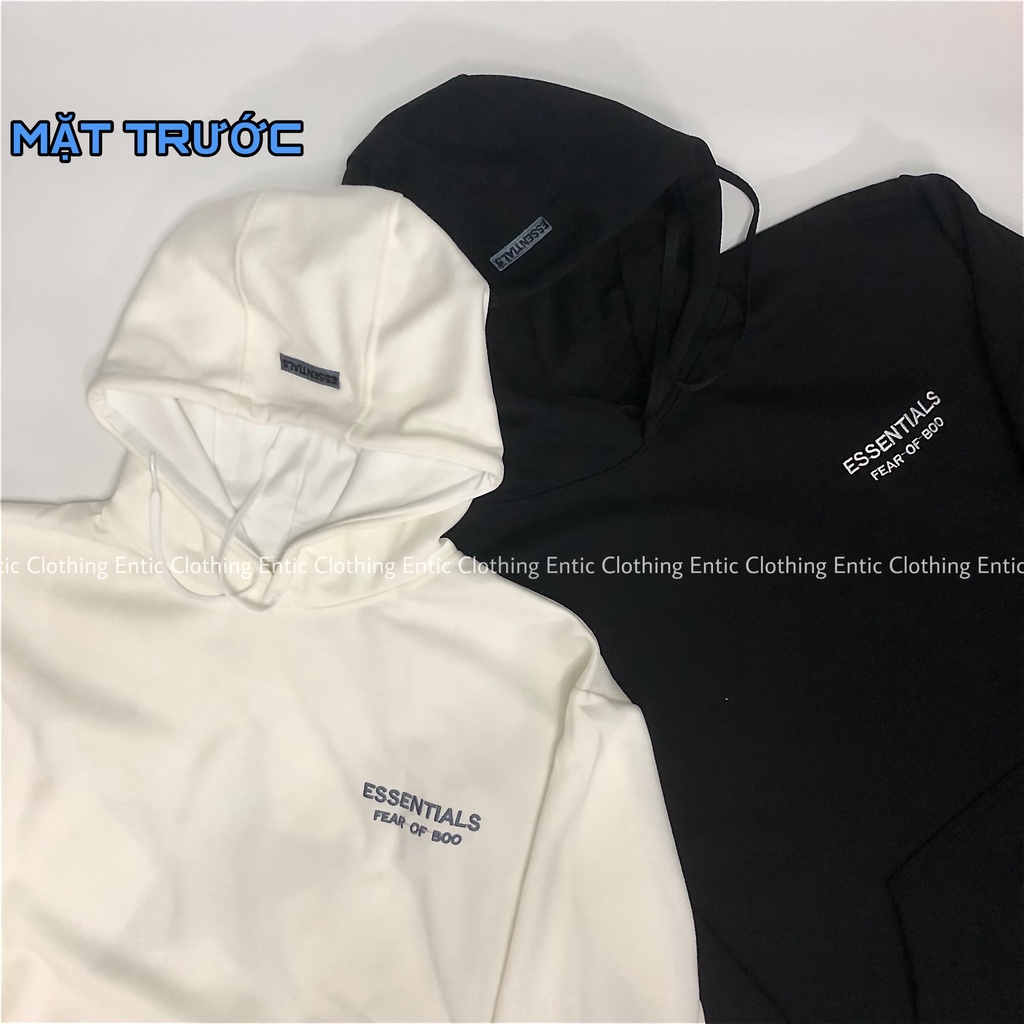 Áo Khoác Ngoài Hoodies ESSENTIALS Thời Trang - Nỉ Ngoại Dày Dặn