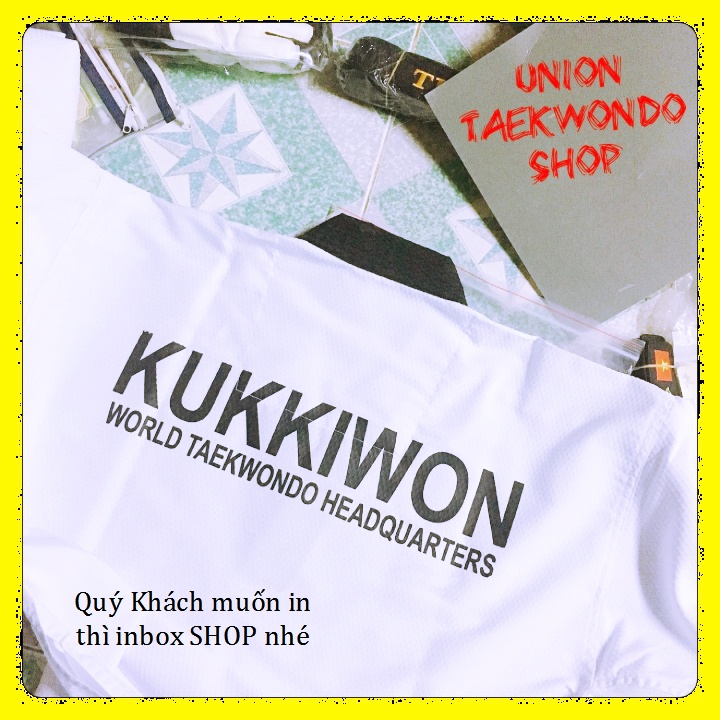 Võ Phục Taekwondo Kukkiwon Kim Cương Lưới x UnionTaekwondoSHOP