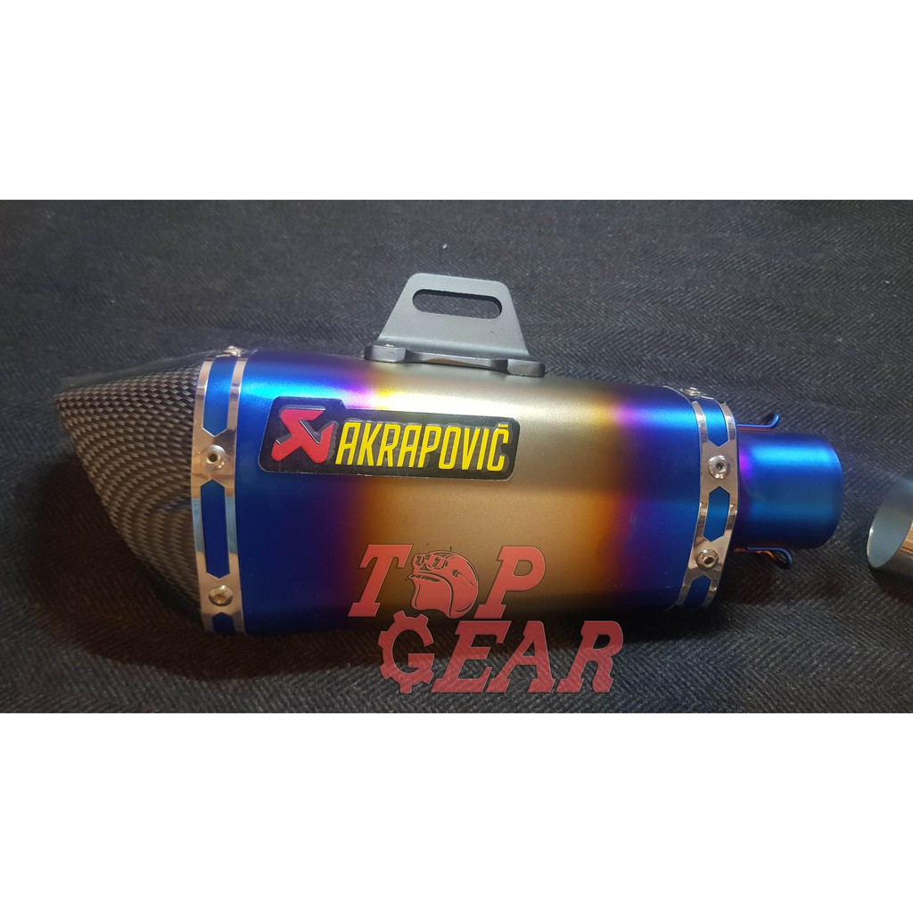 LON PÔ AKRAPOVIC TITAN - MÀU SẮC CÁ TÍNH, ÂM THANH MẠNH MẼ &lt;TOPGEAR&gt;