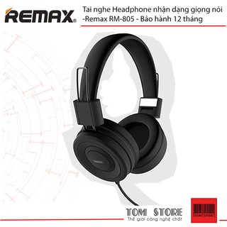 Tai nghe Headphone nhận dạng giọng nói Remax RM-805 - Bảo hành 12 tháng #Remax #Tainghe