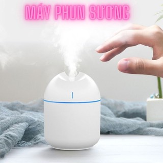 Máy phun sương tạo độ ẩm không khí mini dung tích 220ml dùng trong nhà/văn phòng