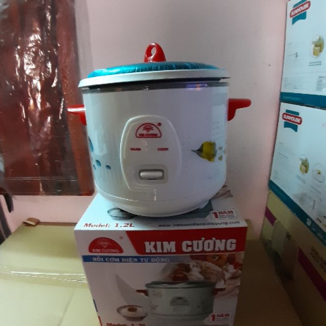 NỒI CƠM ĐIỆN KIM CƯƠNG 1L2 NẮP RỜI GIẢM 35K