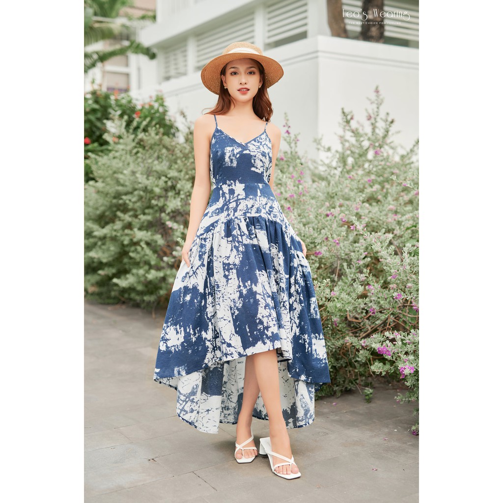 A97 ˗ ĐẦM LINEN BỘT PREMIUM HỌA TIẾT LOANG | BigBuy360 - bigbuy360.vn