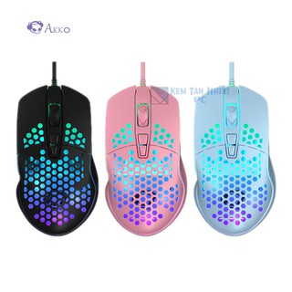 Chuột Akko LW325 Gaming mouse phiên bản tổ ong - Chính Hãng BH 12 T
